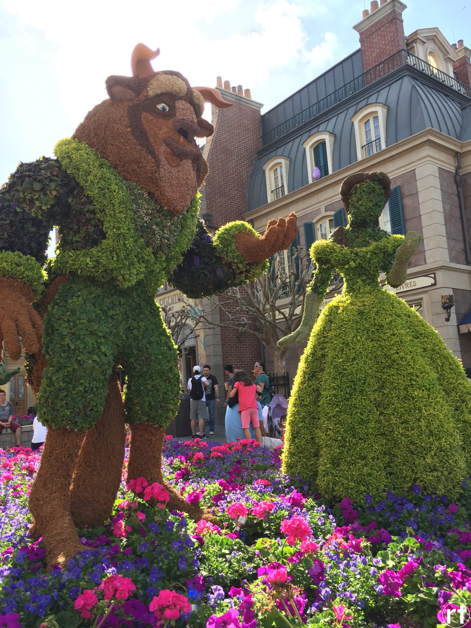 Beauty and the Beast France Epcot Disney