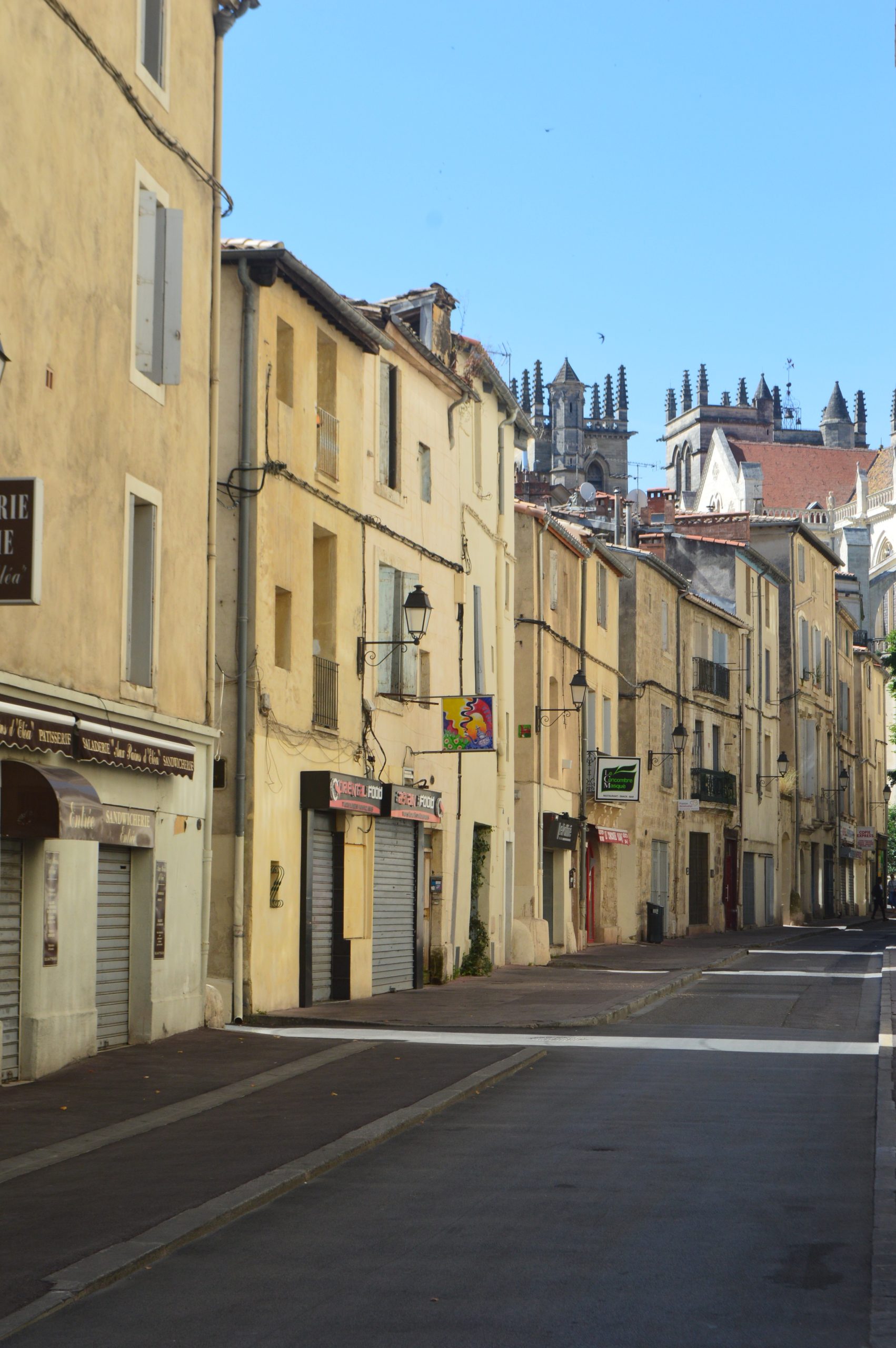 Les rues montpellier france