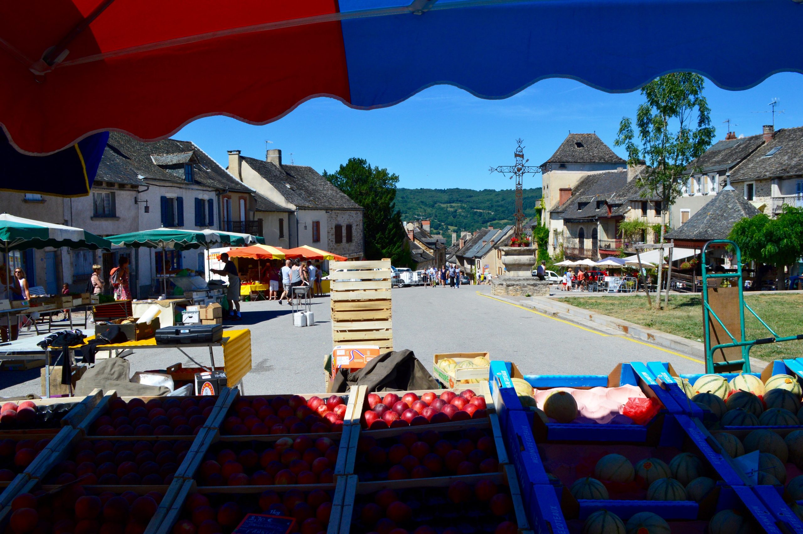Dimanche Marché Farmer's Market Najac France