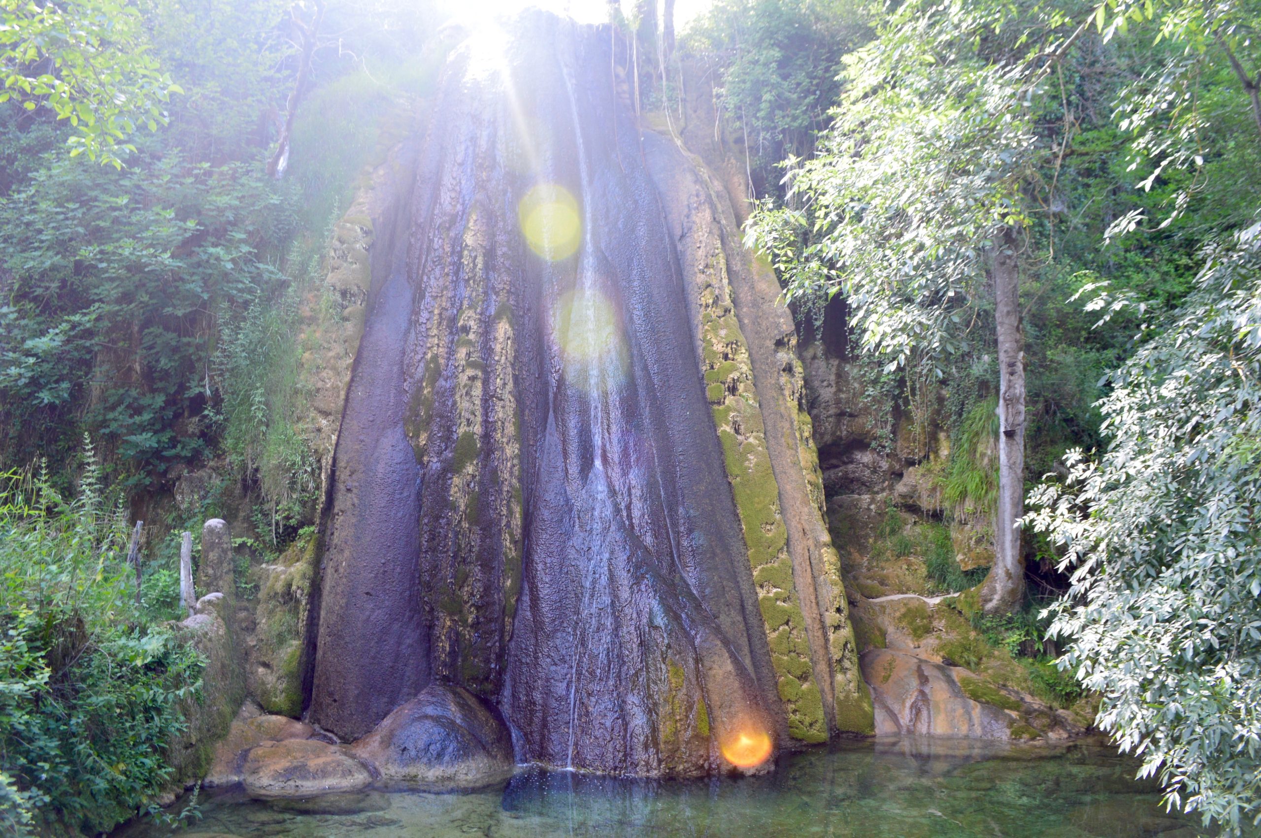 Waterfall Cascade Petrifiante Aveyron France