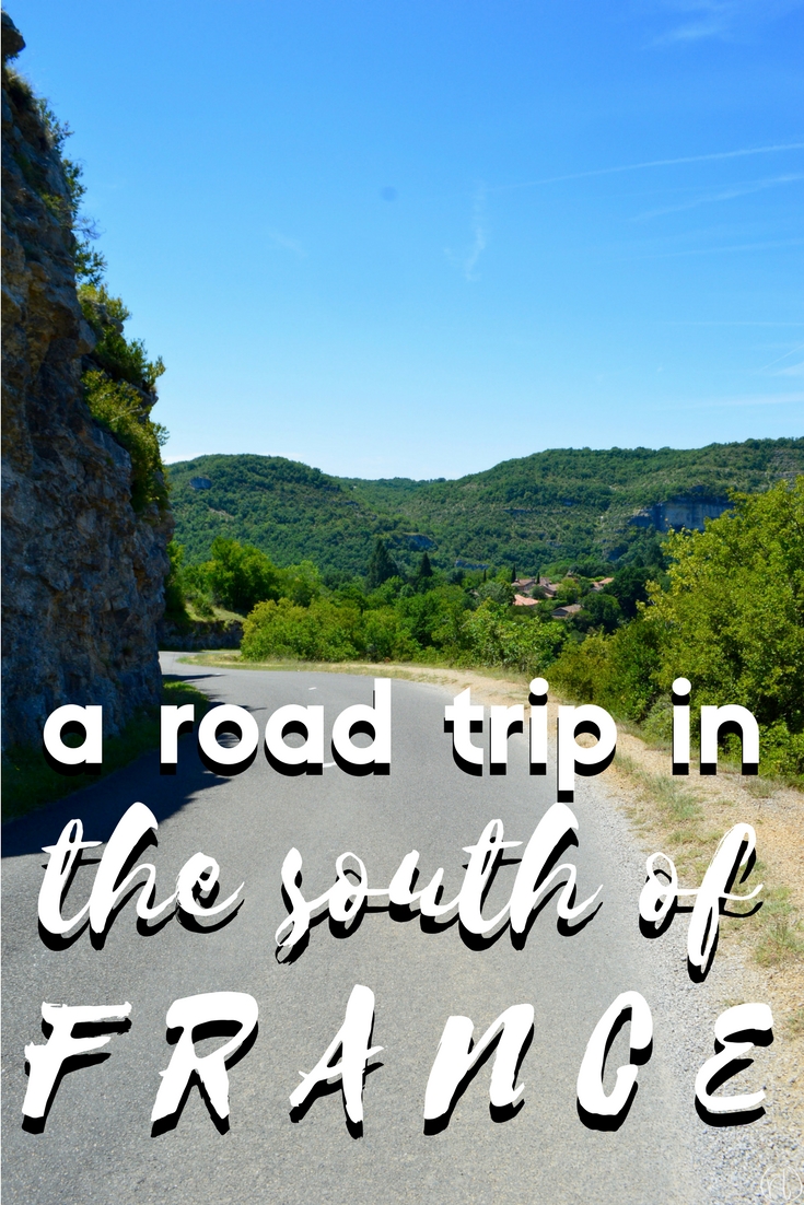 a road trip in the south of france
