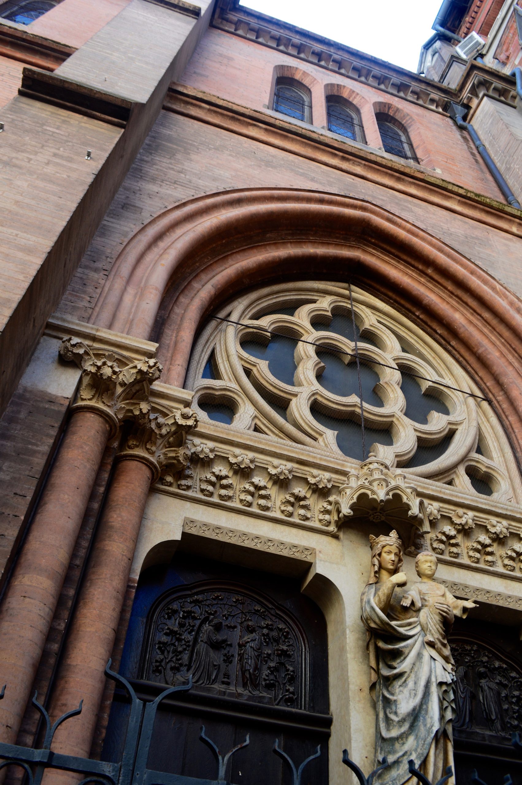 Church Toulouse France Architecture Catholic Carmes