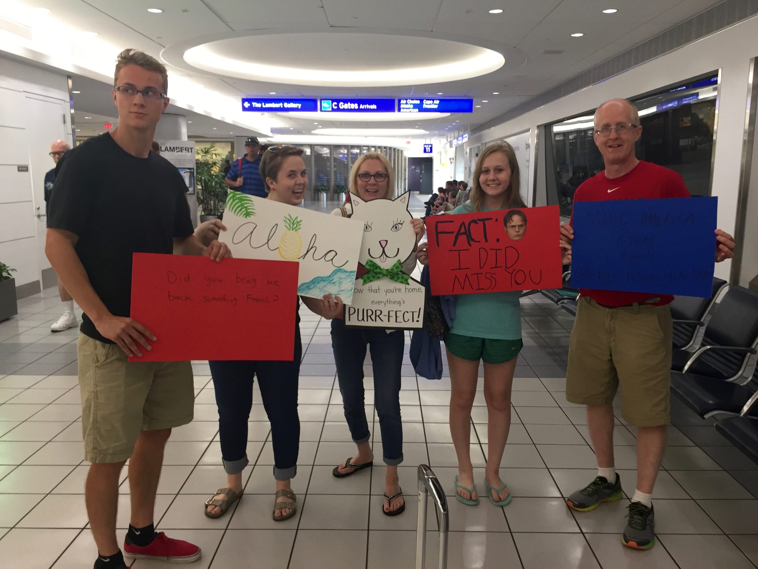 Family Airport Travel France Summer