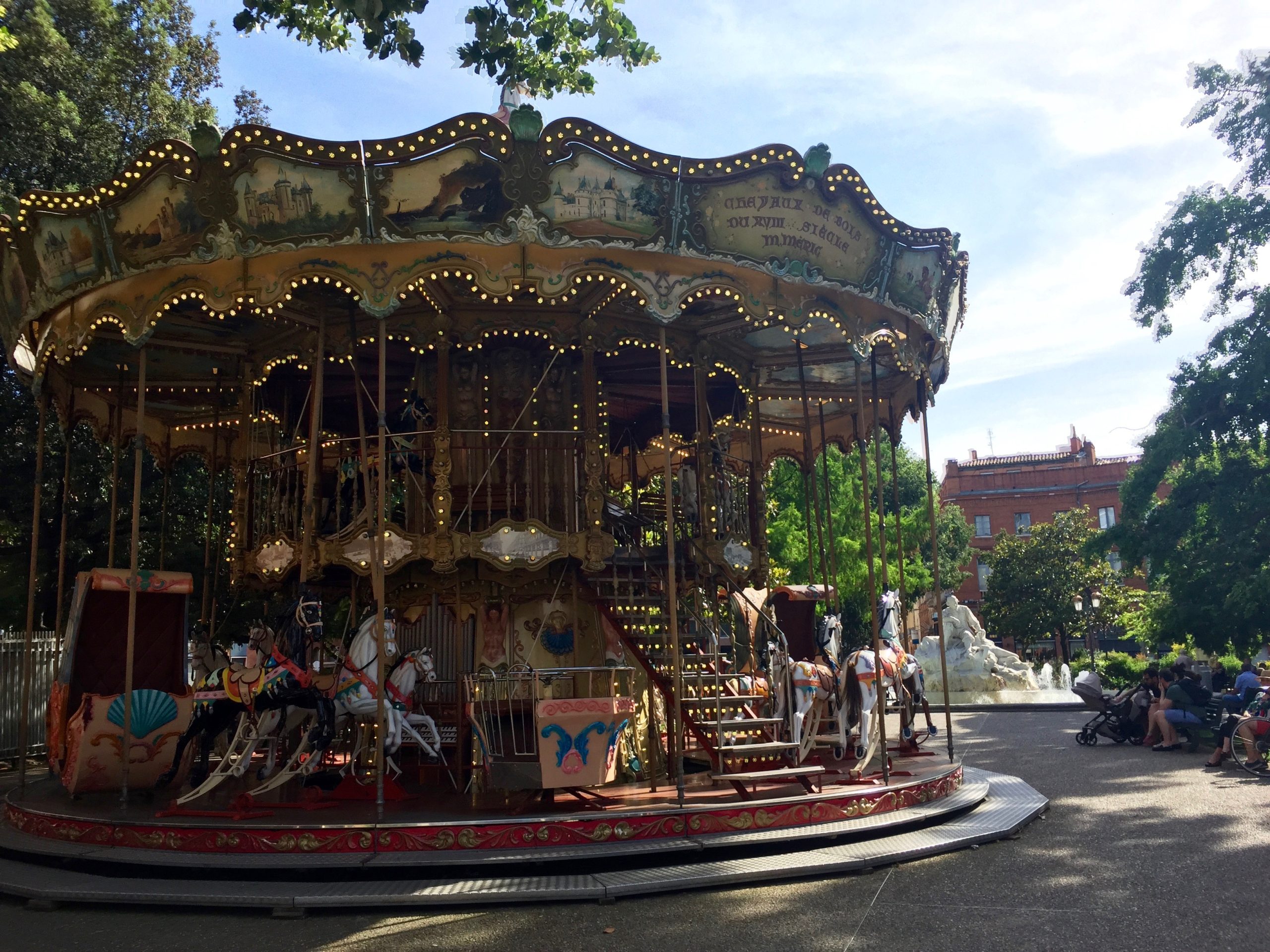 Jean-Jaurès Toulouse Carousel France Europe