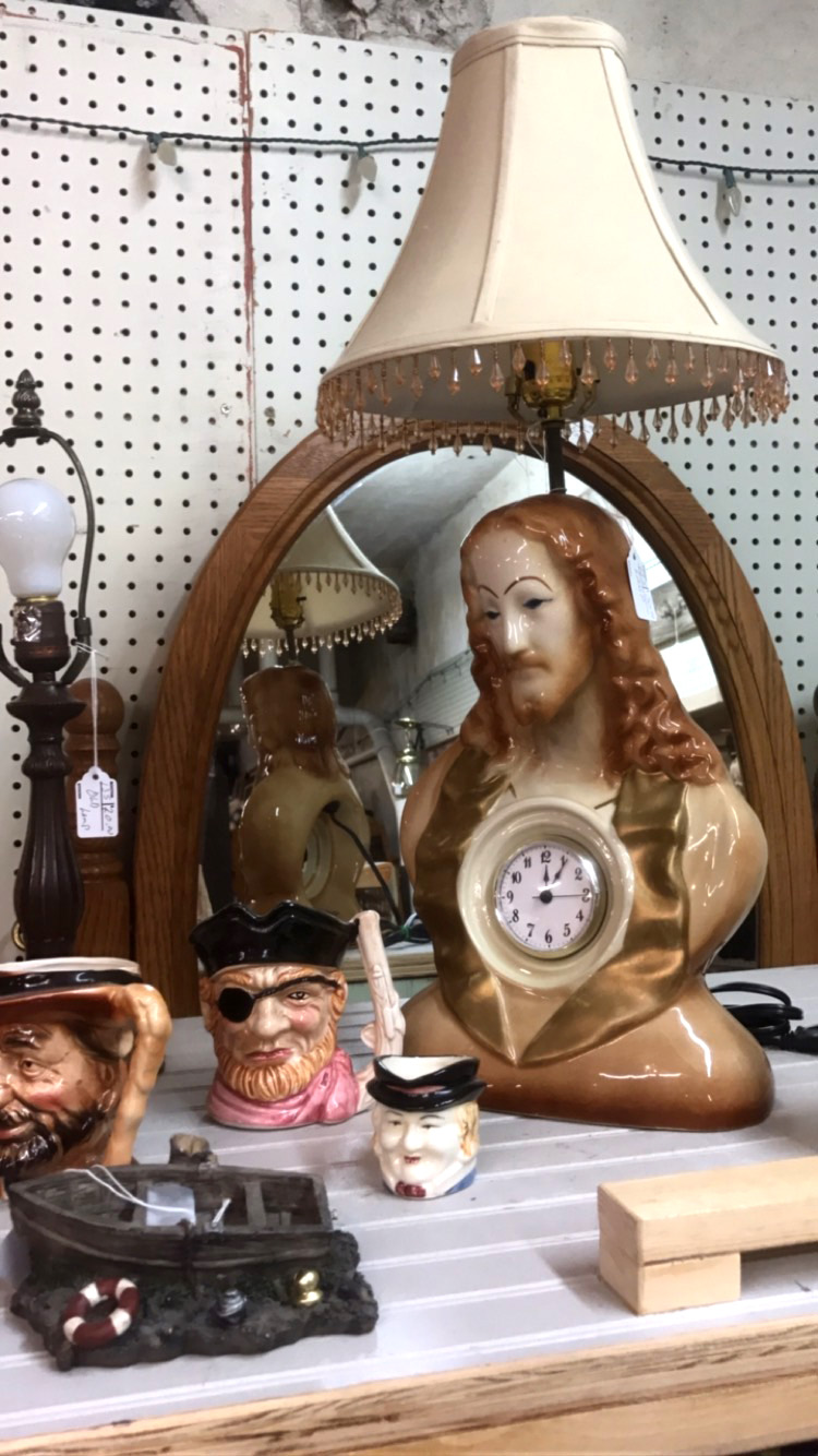 Jesus Lamp Boonville MO Antique Shop