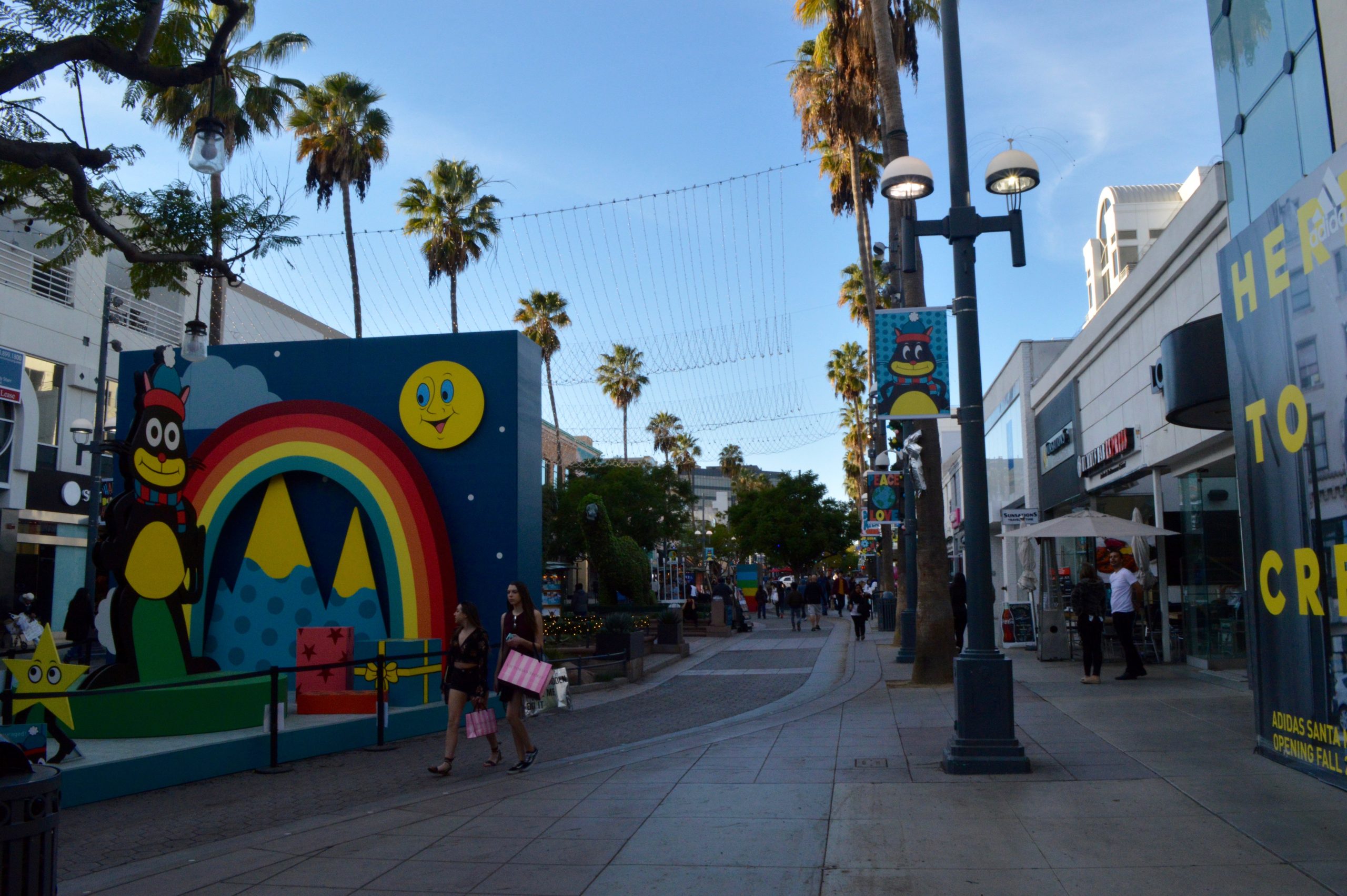 Promenade on Third Santa Monica California Mall