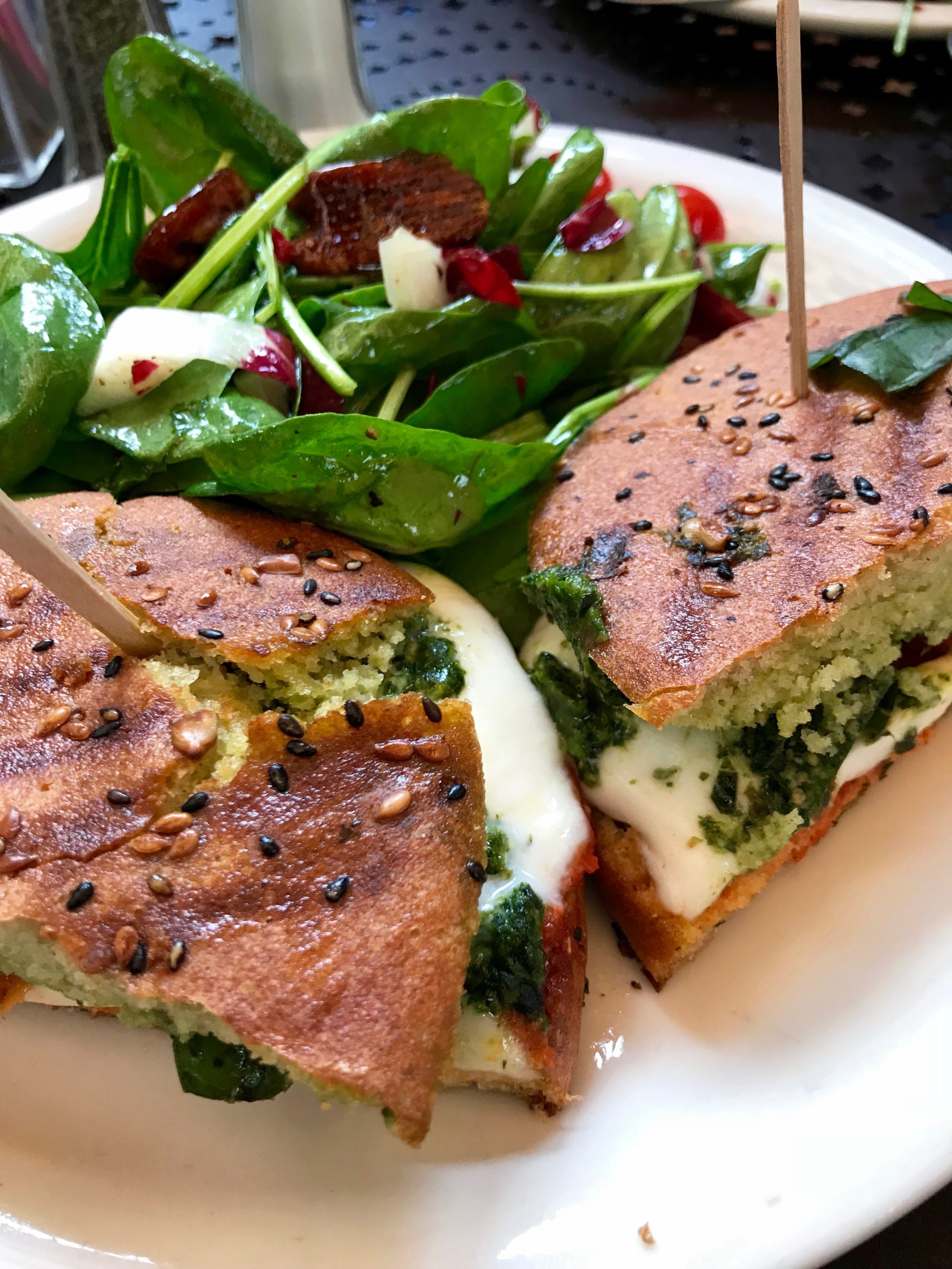 Urth Cafe Panini Caprese Santa Monica California