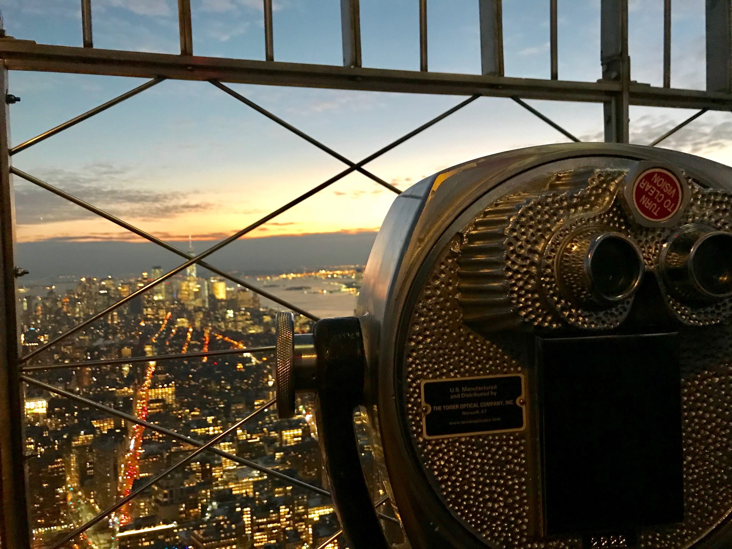 Empire State Building Observatation Deck NYC