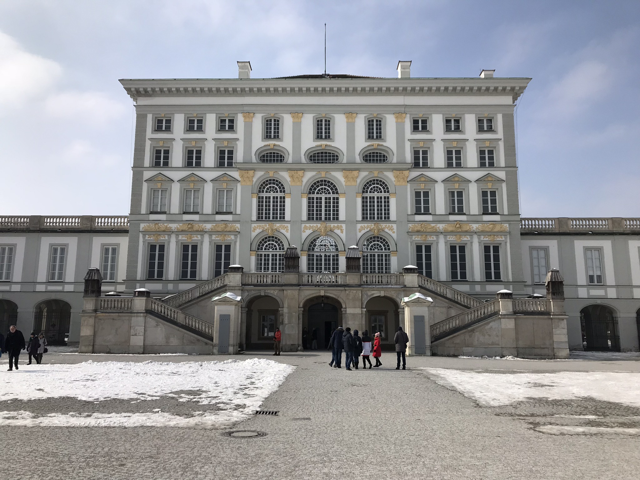 Nymphenburg Palace Building Munich Germany