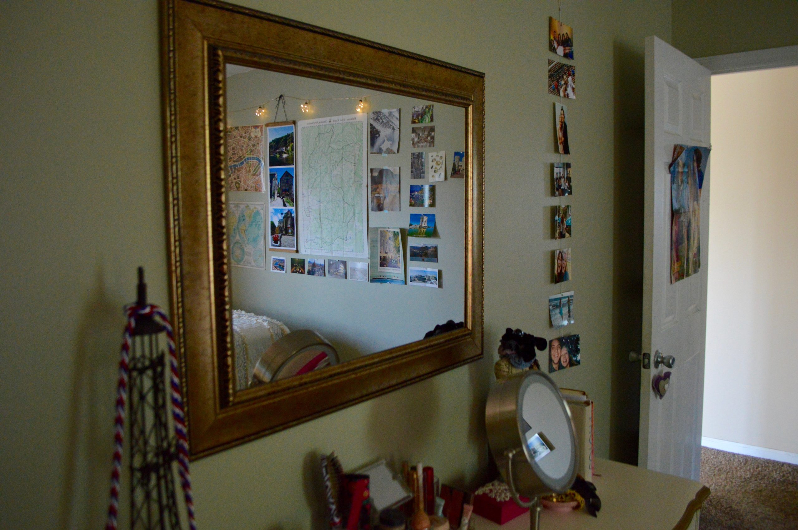 Antique Dresser Travel Room Makeover