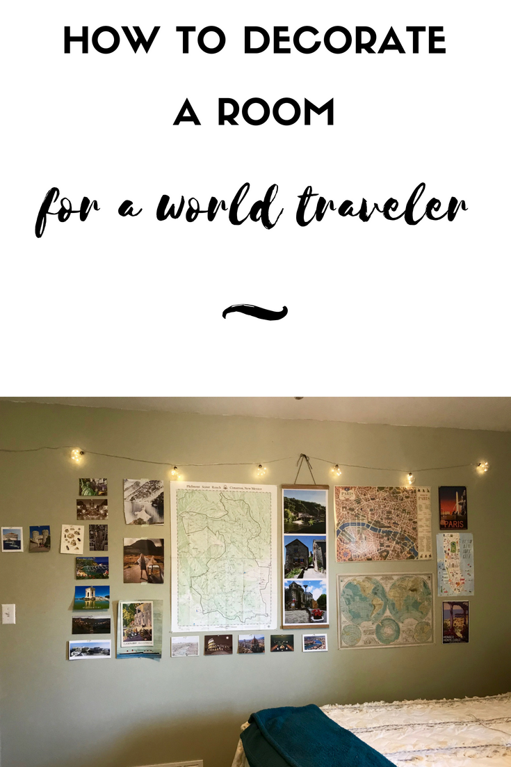 how to decorate a room for a world traveler round trip travel