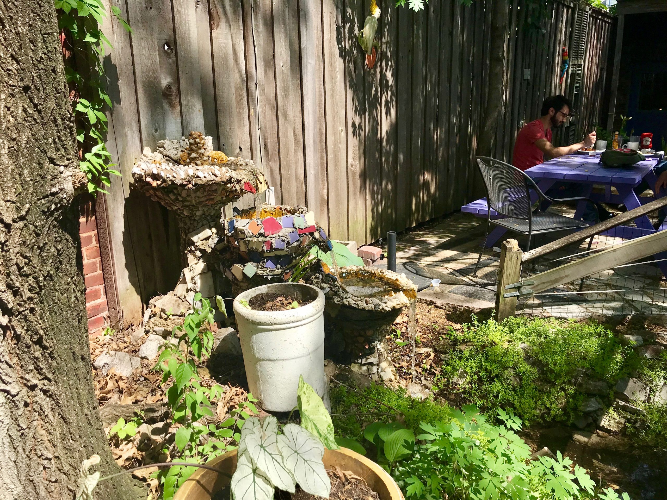 Soulard Coffee Garden Cafe Outdoor Seating