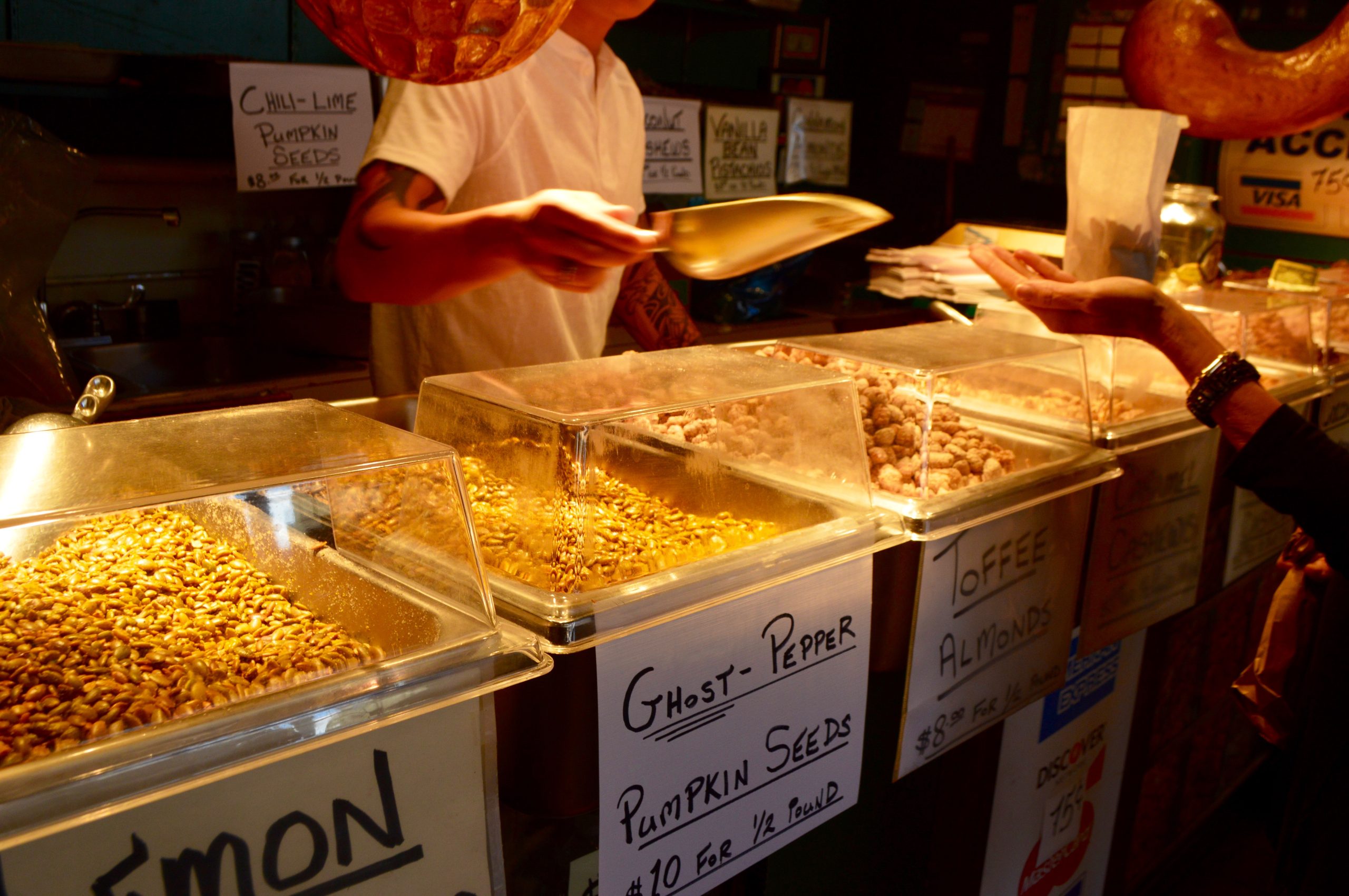 Pike Place Market Seattle Washington Food